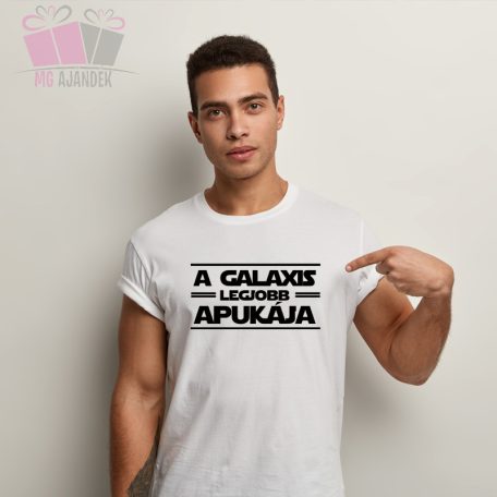 A galaxis legjobb Apukája egyedi polo star wars fun