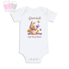 egyedi neves nyuszifül mintas husveti gyermek pamut polo body easter tshirt egyedi neves nyuszifül mintas husveti gyermek pamut polo body easter tshirt