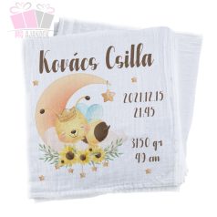 egyedi-neves-pelenka-cuki allat cute animal new baby-feliratos textilpelenka-kifogo