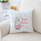 Cica csészében macska cat állat best sister testvér egyedi neves parna 