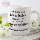 Barátnős egyedi neves kerámia bögre választható karakterekkel barátság best friends bff legjobb bará