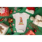 egyedi neves feliratos karacsonyi mano gnome mézi süti xmas  fiu lany pamut gyerek polo christmas 
