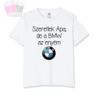 egyedi pamut rovid hosszu ujju body feliratos autos apak nap father day meno gyerek fiat