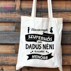 egyedi feliratos neves szoveg taska vaszonszatyor bolcsode ovoda ajandek best hero szuperhos