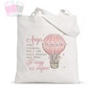 vászonszatyor legjobb anya elefánt minta egyedi taska anyák napja mothers day best mom