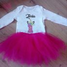 egyedi-neves-szülinapi-body-unikornis lo póni pferd -egy-éves-lettem-birthday-ajándek pamut polo pac