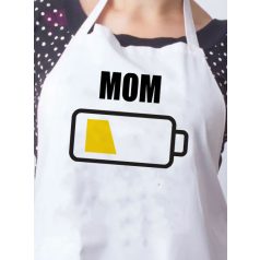 Merülő akkumulátor mintás kötény anyukáknak