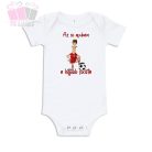 egyedi feliratos vicces humoros fenykepes fotos neves pamut body polo apukam foci sport labda meccs 