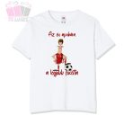 egyedi feliratos vicces humoros fenykepes fotos neves pamut body polo apukam foci sport labda meccs 