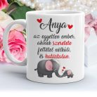 csodalatos anya enyem anyaknapi feliratos bogre elefant mama baba mothers day mug keramia white
