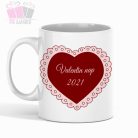 egyedi feliratos szv minta piros szerelem karacsony christmas valentin day  