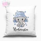 Díszpárna cuki elegántos mintával, névvel egyedi neves ajandek dumbo pillow animals allatos