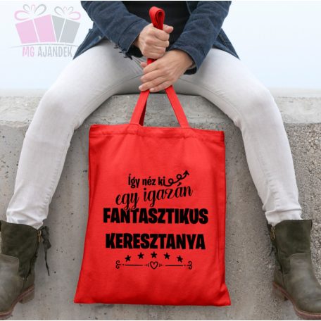 Vászonszatyor - fantasztkus keresztanya mothers day szatyor táska ajandék