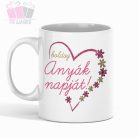 egyedi feliratos fenyképes neves anyak napi mothers day keramia bogre mug ajandek