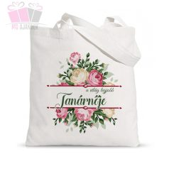 a legjobb tanárnő vaszonszatyor évvégi ajandek búcsú taska vásárlás iskola tanar virag flower