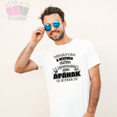 egyedi neves feliratos szulinapi body polo apa fia lanya csalad 