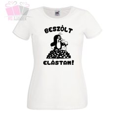 Beszólt, elástam - vicces női póló