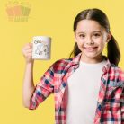 egyedi neves lufis ballon white mug bogrekislányos girl születésnap szülinap birthday