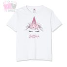 Unikornisos egyedi neves egy éves lettem szülinapi body/ póló