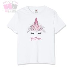 Unikornisos egyedi neves egy éves lettem szülinapi body/ póló