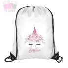 Unikornisos egyedi neves tornazsák iskola sport unikornis rajzfilm cartoon egyszarvú