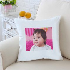 Díszpárna saját fotóval - felirattal 