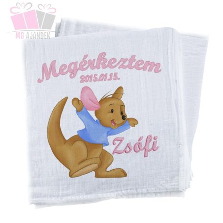 egyedi fenykepes adatos pelenka pelus pamut szuletes textil kislany kisfiu baba erkezik unoka gyerek