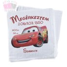 egyedi fenykepes adatos pelenka pelus pamut szuletes textil kislany kisfiu baba erkezik unoka gyerek