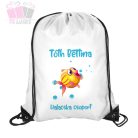 Egyedi neves halacska fisch mintás tornazsák buborék ovoda csoport rajzfilm cartoon iskola sport