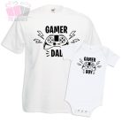 players controller games ps apa fia szett-  szett gyerek apa fia daddy son kids csaladi polo