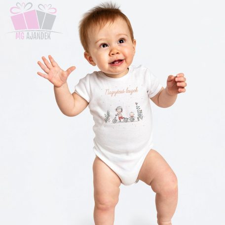 egyedi neves feliratos szulinapi body polo kismama terhes kisteso big brother sister szuletes