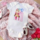 zsirafos giraffe állatos -egyedi-neves-szülinapos-body-gyermek-póló éves lettem-születésnap-birthday