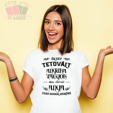 anyak napi egyedi feliratos szoveges tetoval mother day karacsonyi christmas szuletesnap birthday