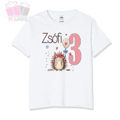 Sünis szülinapi body egyedi névvel éves lettem feliratos számos pamut lány fiú birthday