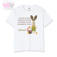 egyedi feliratos neves szoveges feher pamut nyuszis locsolas husvet easter gyermek polo body egyedi feliratos neves szoveges feher pamut nyuszis locsolas husvet easter gyermek polo body