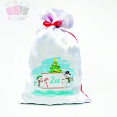 hóember mintás egyedi neves mikulás zsák fenykepes ajandek karacsony unnep christmas santa claus  hóember mintás egyedi neves mikulás zsák fenykepes ajandek karacsony unnep christmas santa claus