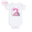 egyedi mintas neves feliratos szamos cica cat macska feher pamut szuletesnap birthday virag