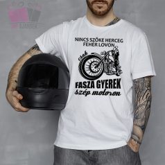 egyedi mintas neves szoveges vicces feliratos homor poén motoros fasza gyerek szőke herceg