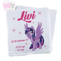 unikornis mintas feliratos egyedi neves szöveges ajandek textilpelenka szuletes baby born egyszarvu 