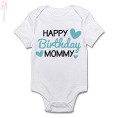 Happy birthday Mommy - feliratos body/póló szülinapra