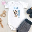 egyedi-neves-szülinapi állatos zsiraf születésnspi-body-egy-éves-lettem-birthday-ajándek
