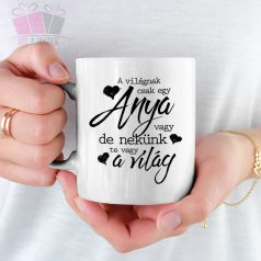 egyedi neves feliratos szulinapi body polo bogre vilag anya best mom mama 