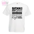 Senki sem tökéletes, de a SZAKÁCSOK átkozottul közel állnak hozzá feliratos szöveg pamut férfi póló 