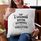 Díszpárna - A legjobb Anyák januárban születtek