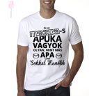 egyedi neves feliratos szulinapi body polo mazda auto kocsi apa fia best dad