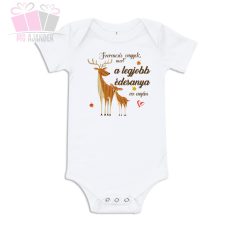 Anyák napi szarvasos body/póló