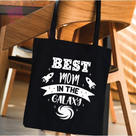 egyedi mintas feliratos neves szoveges csalad anya mom galaxi taska vaszonszatyor anyak napja mother