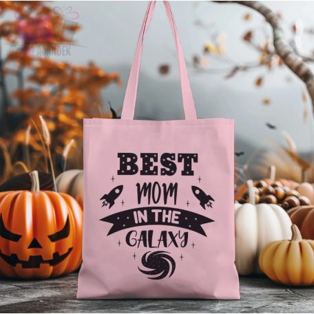 egyedi mintas feliratos neves szoveges csalad anya mom galaxi taska vaszonszatyor anyak napja mother
