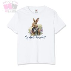 Egyedi neves húsvéti body saját névvel nyuszival easter bunny tshirt eier tapsi ünnepi póló body