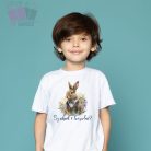 Egyedi neves húsvéti body saját névvel nyuszival easter bunny tshirt eier tapsi ünnepi póló body 